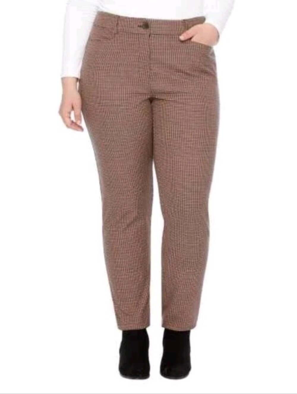 Stretch Cotton Pants
